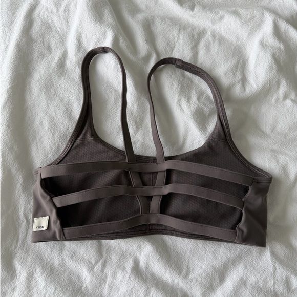Vuori Yosemite Brown Sports Bra - Picture 2 of 3